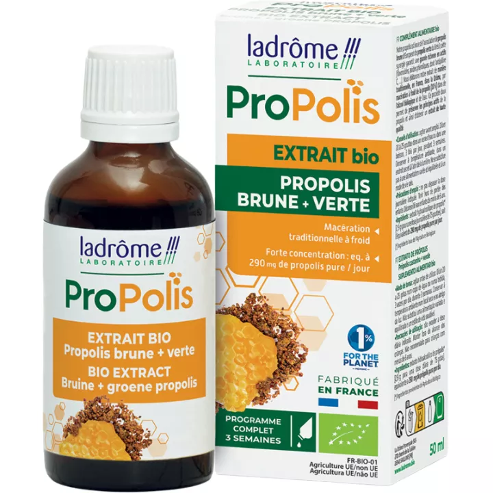 Ladrôme Propolis Extraits de Propolis Bio 50 ml