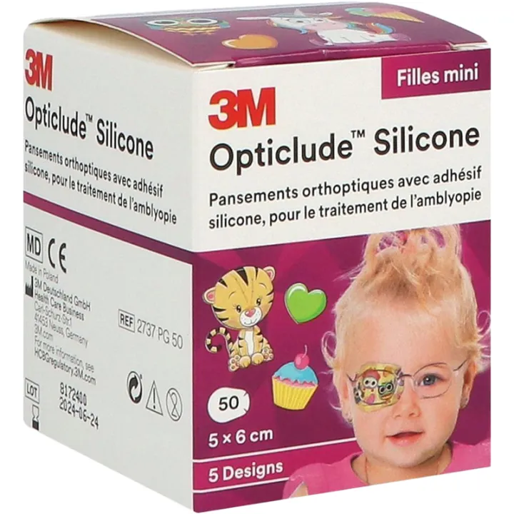 Medicazione ortottica in silicone Opticlude 3M