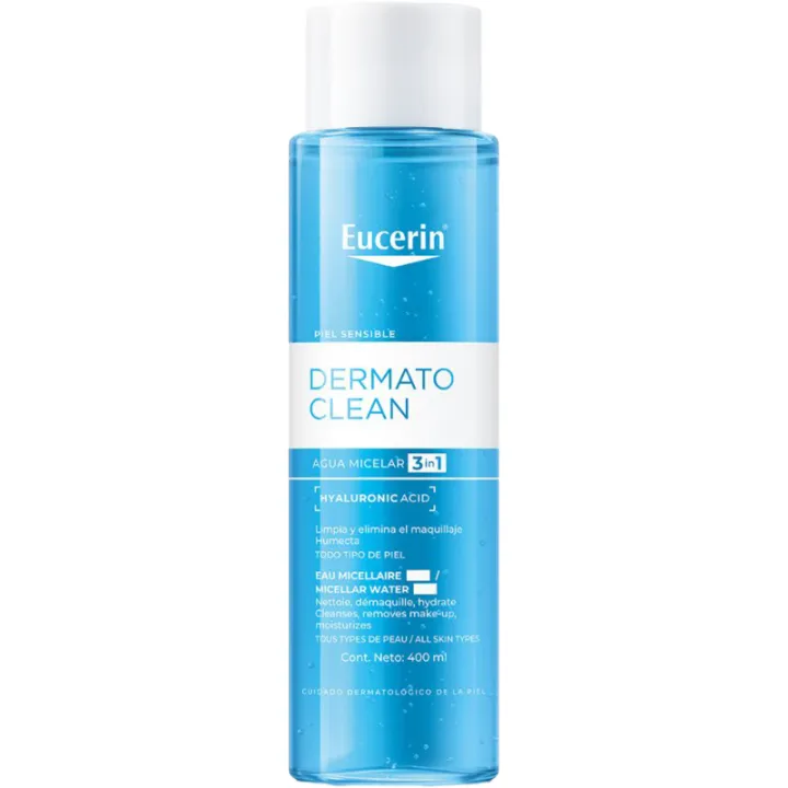 Dermatoclean Eau Micellaire 3 en 1 Eucerin