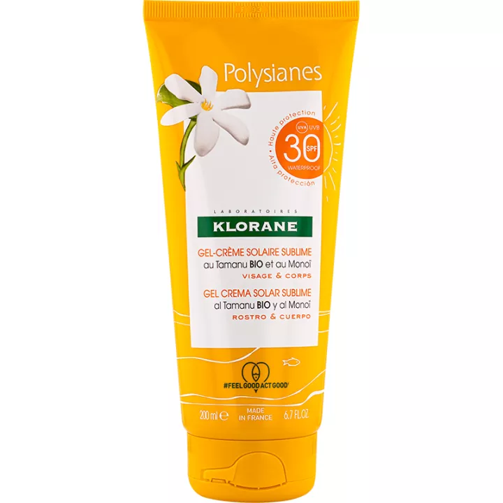 Klorane Polysianes Gel Crema Solar Sublime SPF30