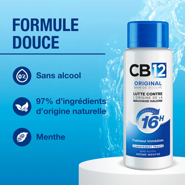 CB12 Collutorio alla menta senza alcool
