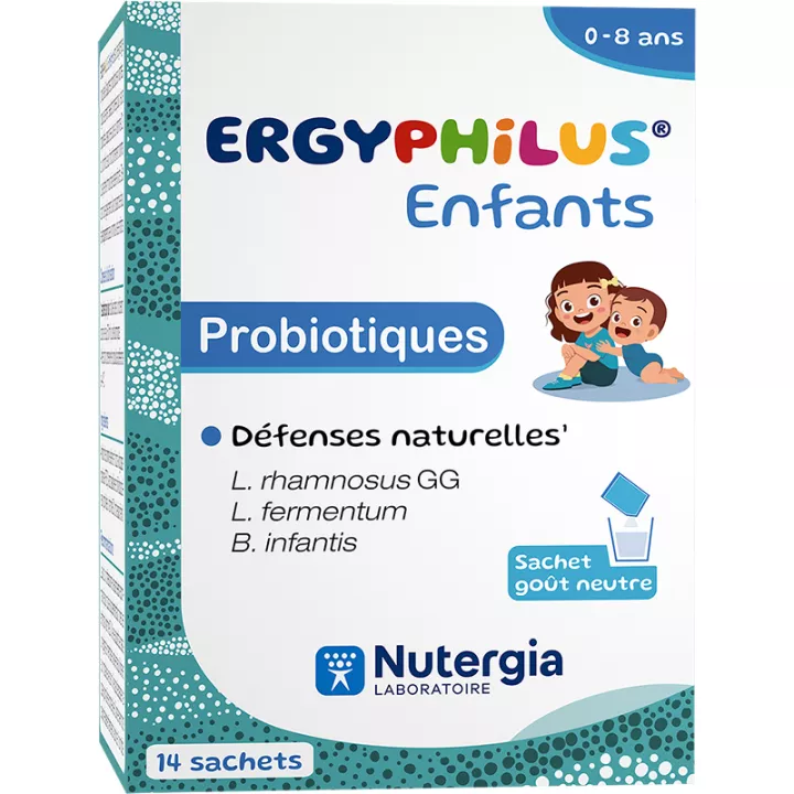 Ergyphilus Enfants Nutergia Microbiotes Défenses Naturelles 14 sachets