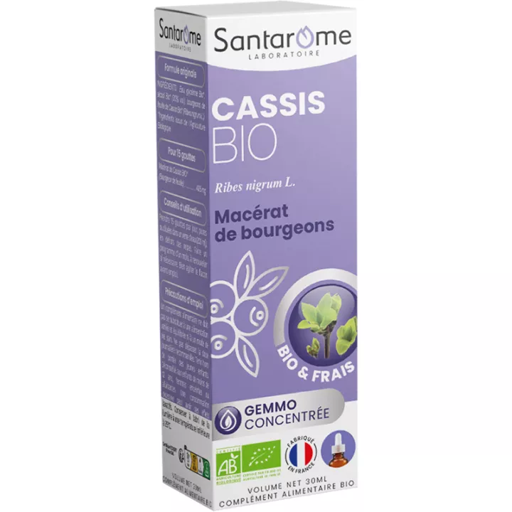 Santarome Botão de groselha preta biológica 30 ml