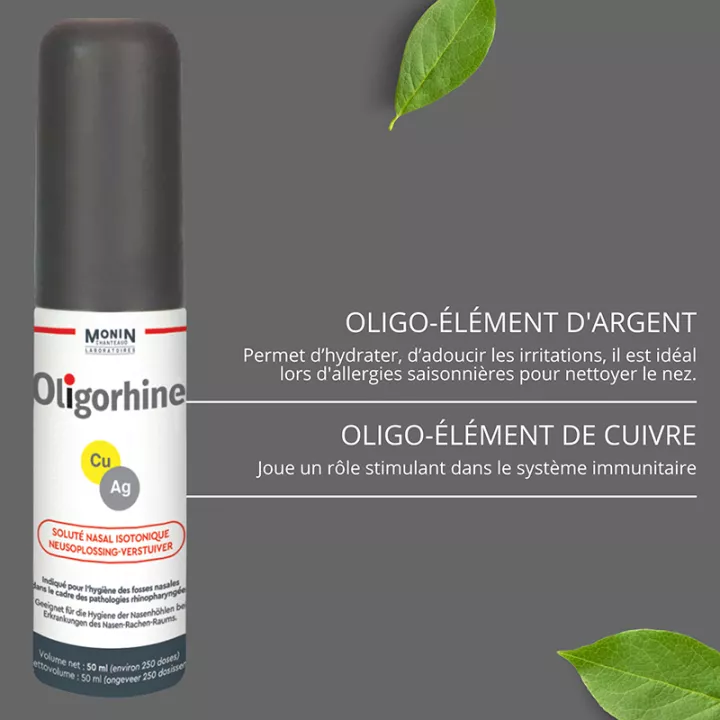 Oligorhine Cobre Plata Spray Nasal 50 ml