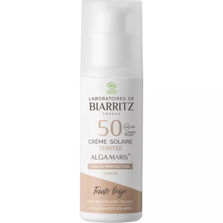 Biarritz Alga Maris Sun Tinted Cream SPF50 50 мл