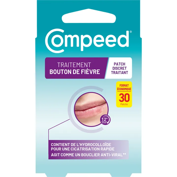 COMPETIÇÃO Manchas de bolhas de febre herpes labial