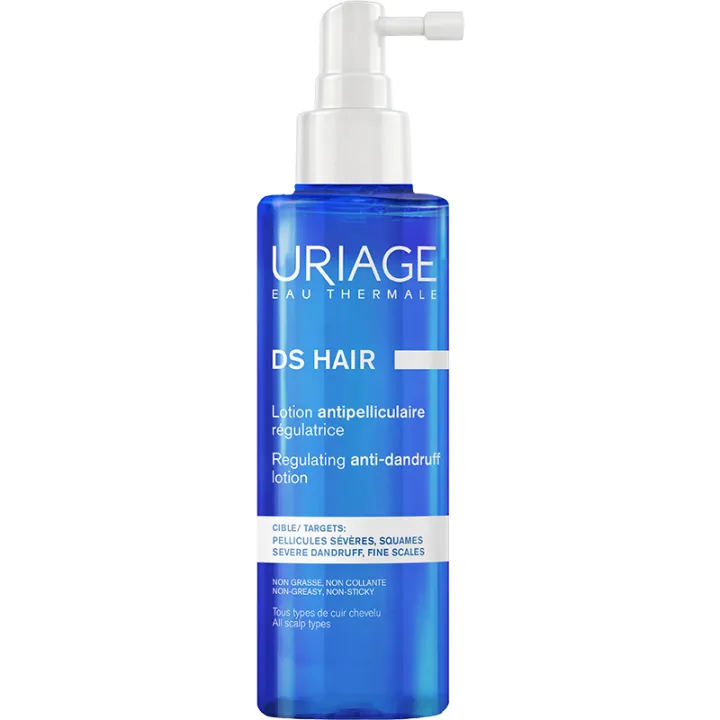 Uriage ds Loção anti-caspa reguladora do cabelo