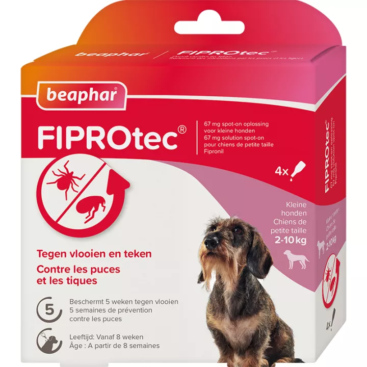 Beaphar Fiprotec 4 Spot-on Pipetten für Hunde