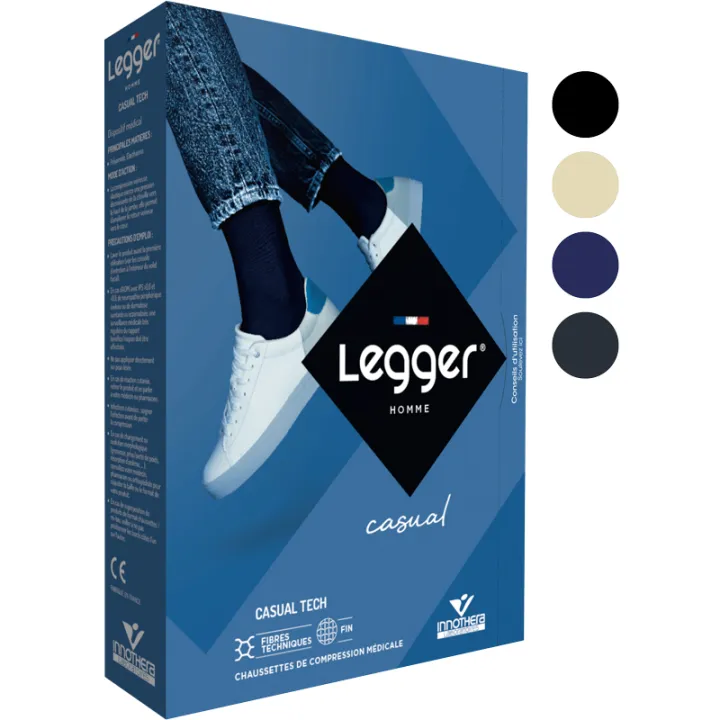 Meias Legger Casual Tech Men's Contention Classe 2