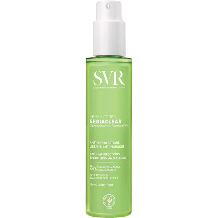 SVR Sebiaclear Spray Corps Anti-Imperfections 150 ml