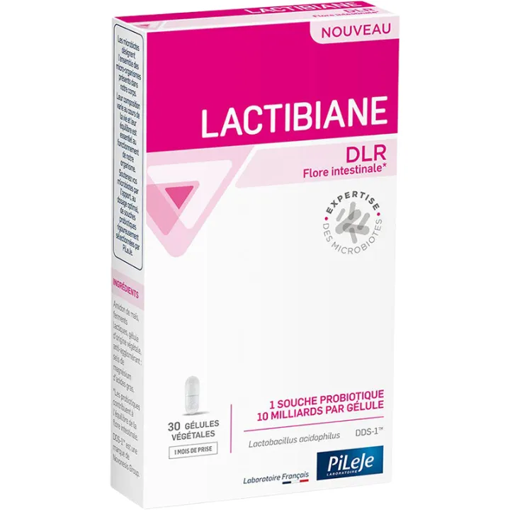 Pileje Lactibiane DLR Flora intestinal 30 cápsulas