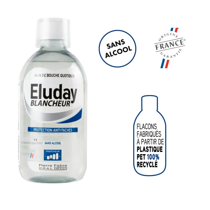 Eluday blancheur collutorio 500 ml