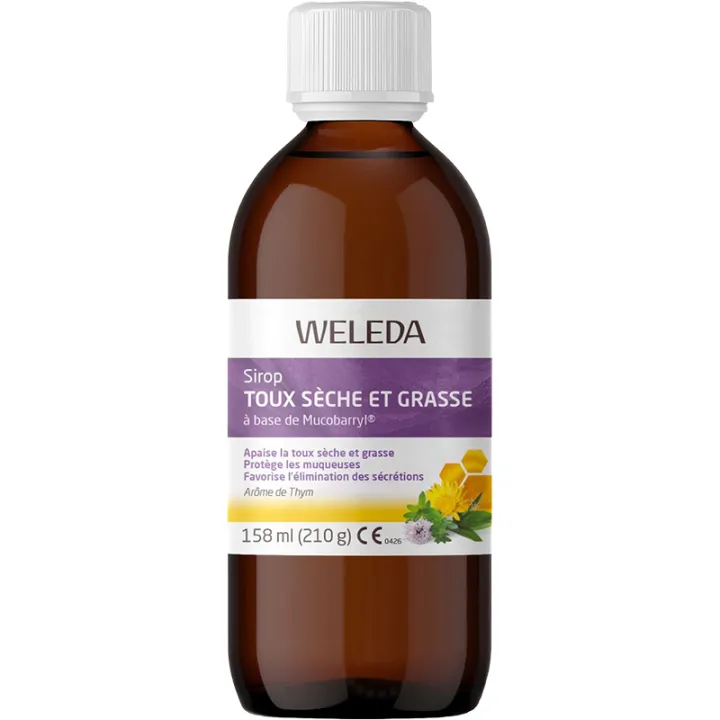 Weleda Mucobarryl Dry and Oily Cough Syrup 198ml