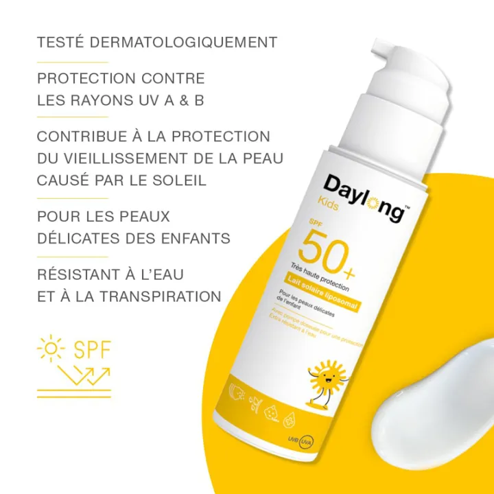 Daylong Kids SPF 50+ Latte solare liposomiale per bambini 150 ml