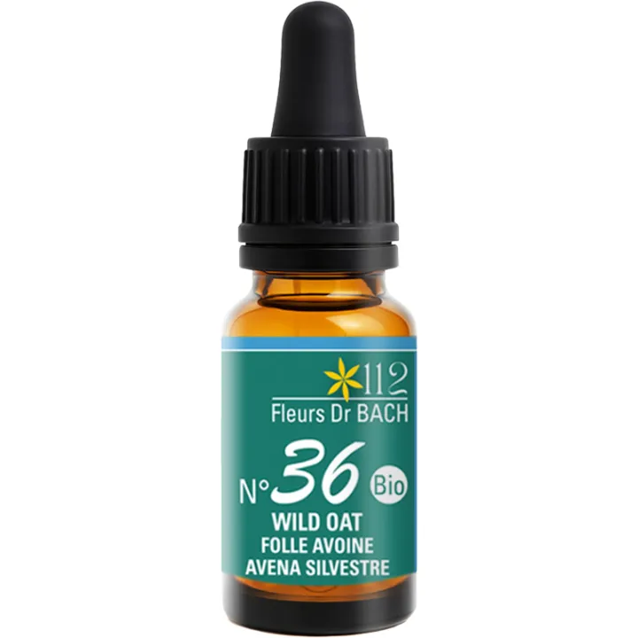 Bach Flower Remedies Wild Oats 10ml Inebios Wild Oat N°36