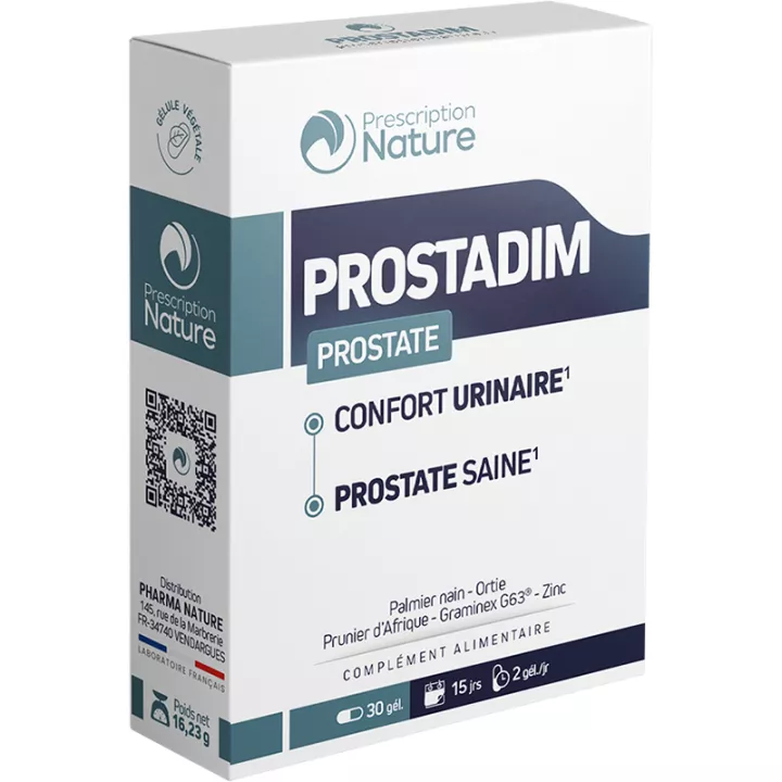 Prescription Nature Prostadim 30 Cápsulas