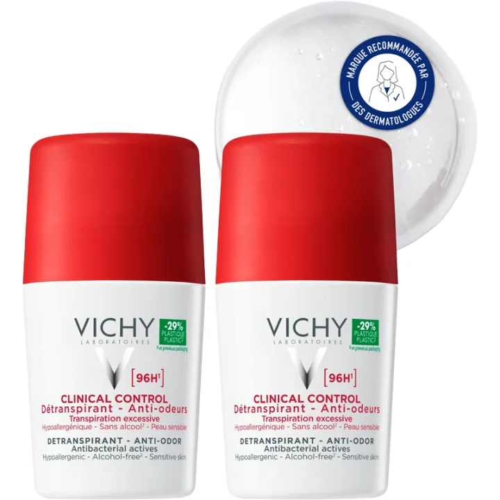 Vichy Clinical Control Deodorant 96h Roll-On 50 ml