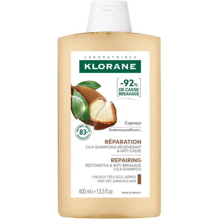 Klorane Reparación Cica: champú regenerador anticaspa