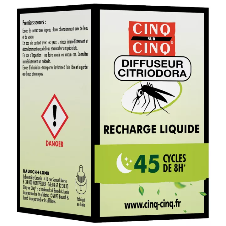 Ricarica Five-Of-Five per diffusore Citriodora