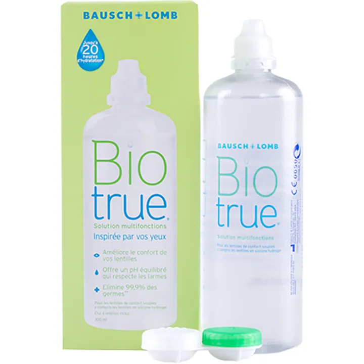 Biotrue: Solución multifunción para lentes de contacto blandas