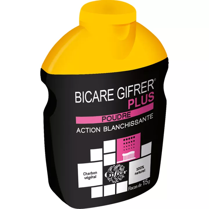 Gifrer Bicare + Charcoal Whitening Powder 60G