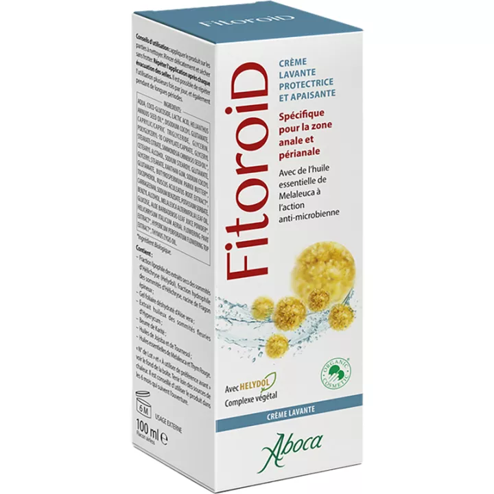 Aboca Fitoroid Crema Protectora y Calmante para Hemorroides 100ml