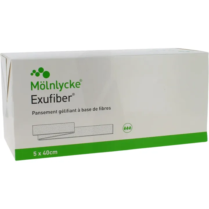 Exufiber Absorbent Fibrous Gel Dressing