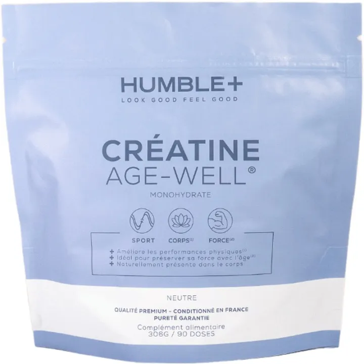 Humble+ Creatine+ Monohydraat Age-Well Neutraal 306 g