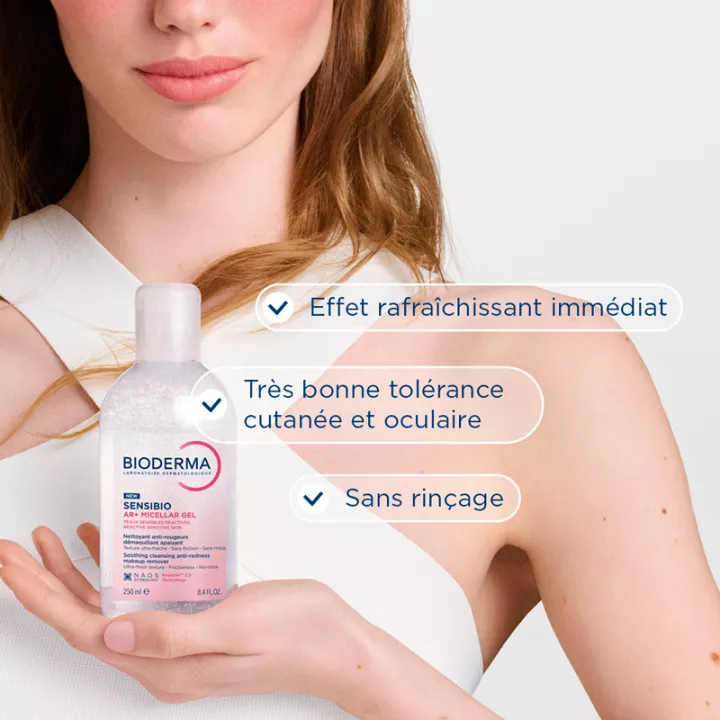 Bioderma Créaline AR+ Gel Micelar Antirojeces 250 ml