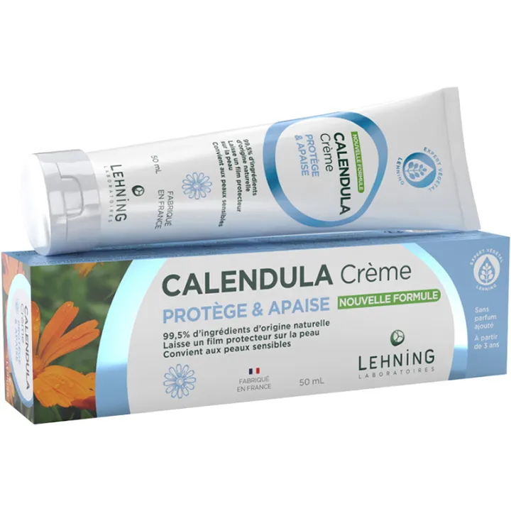 Lehning Calendula Crème Protège & Apaise 50 g