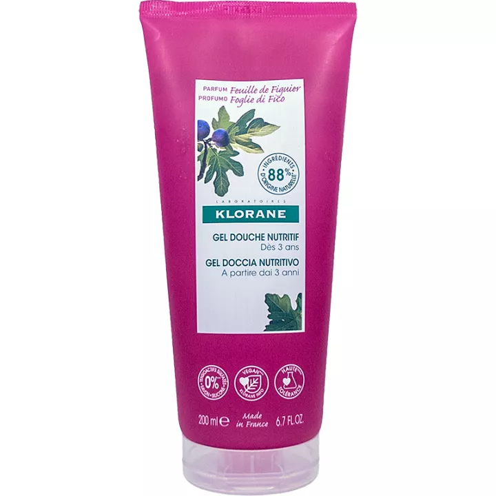Klorane Gel Douche Nutritif au Capuaçu Bio 200 ml