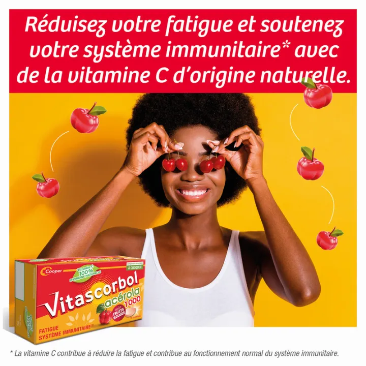 Vitascorbol Acerola 1000 Natürliches Vitamin C