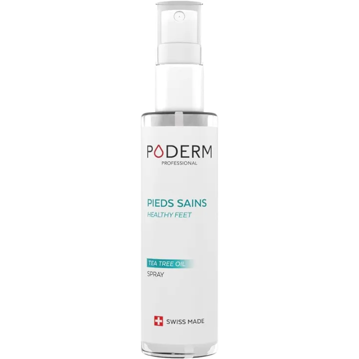 Poderm Déodorant Pieds Tea Tree 3en1 Spray 50 ml