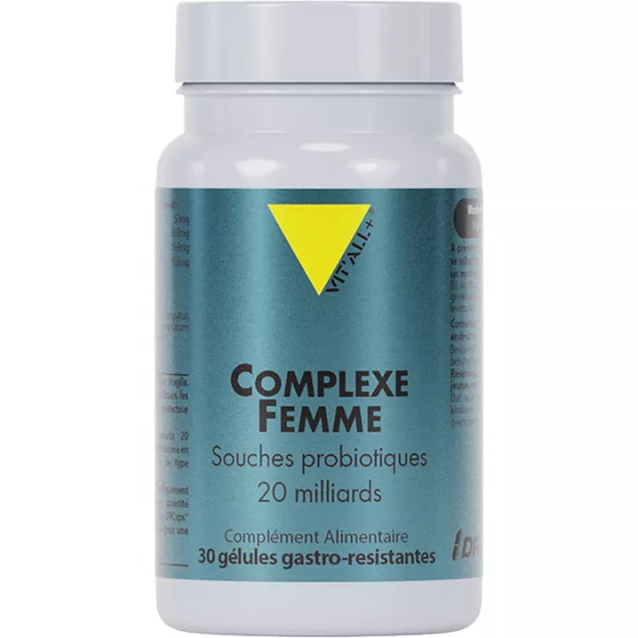Vitall+ Women's Complex - estirpes microbióticas 30 Cápsulas
