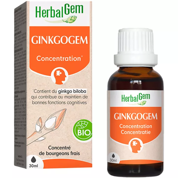 Herbalgem Complexe Gingkogem GC08 Concentration Bio 30 ml