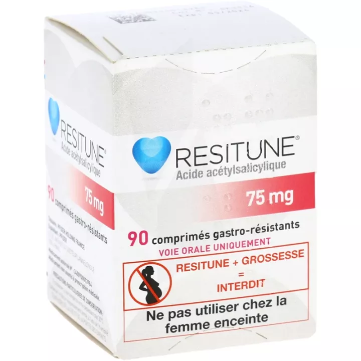 Resitune - Aspirin 75 mg oder 100mg magensaftresistente Tabletten
