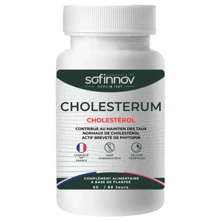 Sofinnov Cholesterum 60 pflanzliche Kapseln