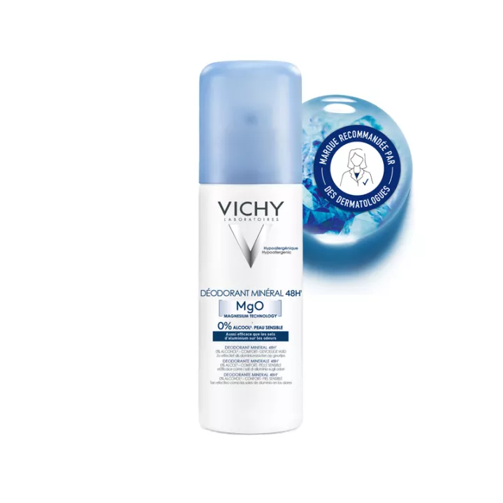 Vichy Aluminium Salt Free Mineral Deodorant 48h Spray 125 ml