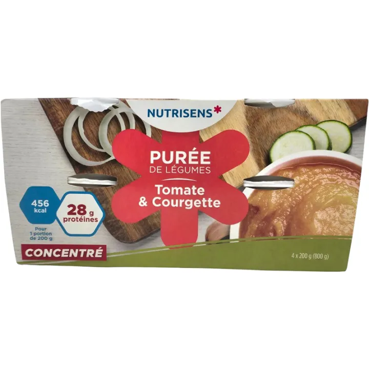 Purée de légumes HP/HC Nutrisens 4x200 g