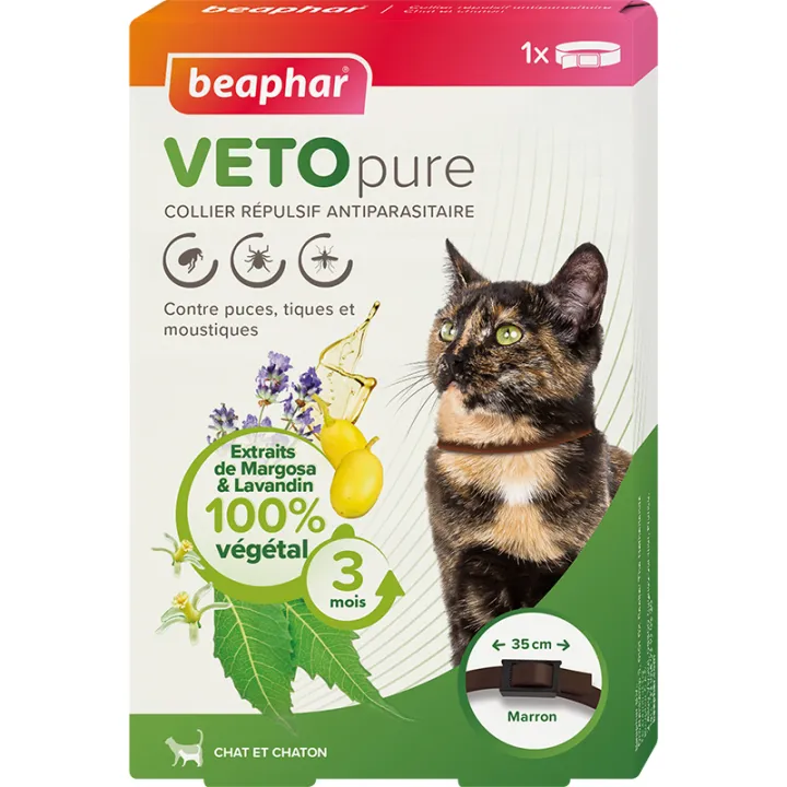 Beaphar Vetopure Collar repelente de plagas para gatos y gatitos