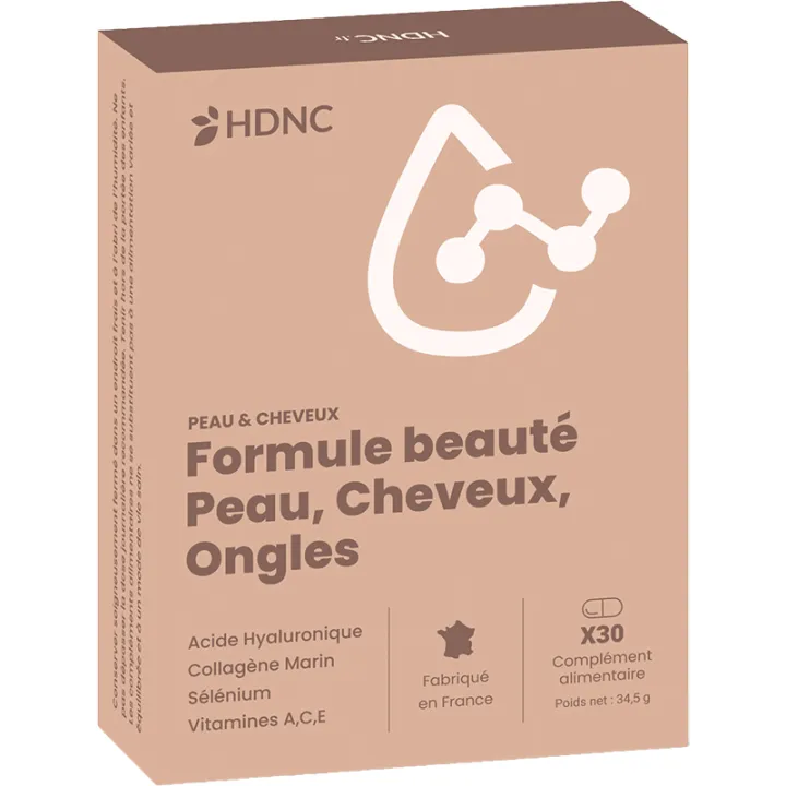 HDNC Beauty Formula Skin Nails Hair 30 tablets