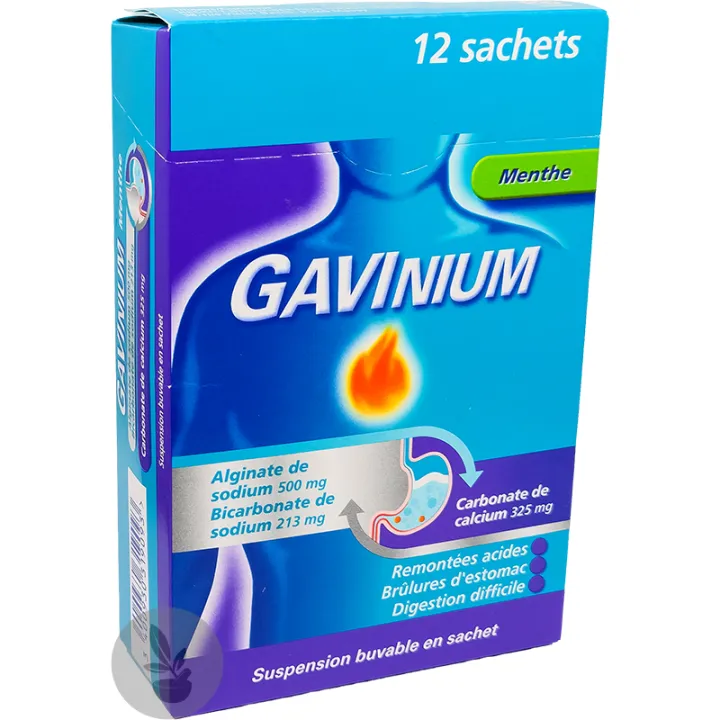 Gavinium Mint Azia e Refluxo Estomacal