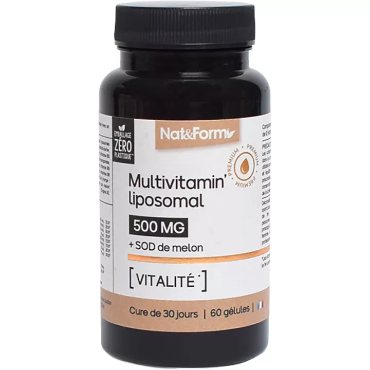 Nat & Form Vitaminas y Minerales Multivitamínico' Liposomal