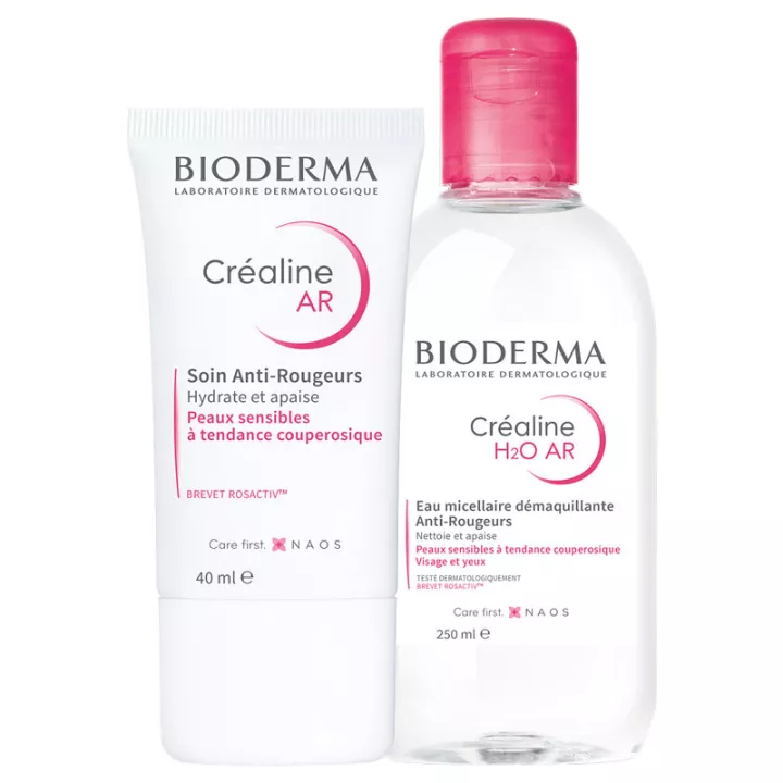 Bioderma Skincare rutina facial calmante anti-rojeces Créaline