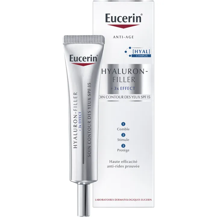 Eucerin Hyaluron-Filler + 3x Effect Eye Contour 15 ml