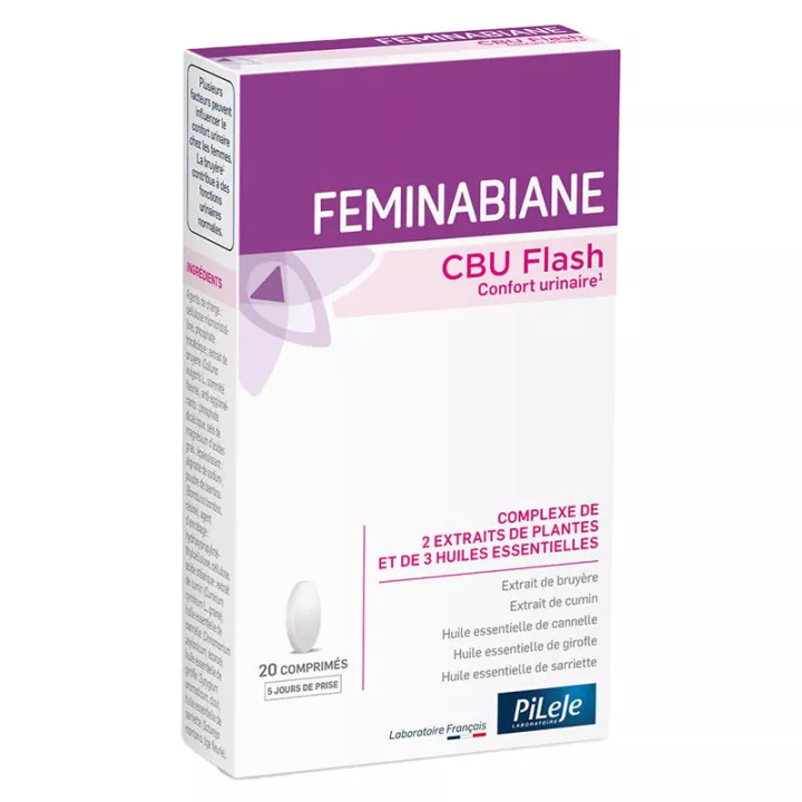 Pileje Feminabiane CBU Flash 20 Tabletten