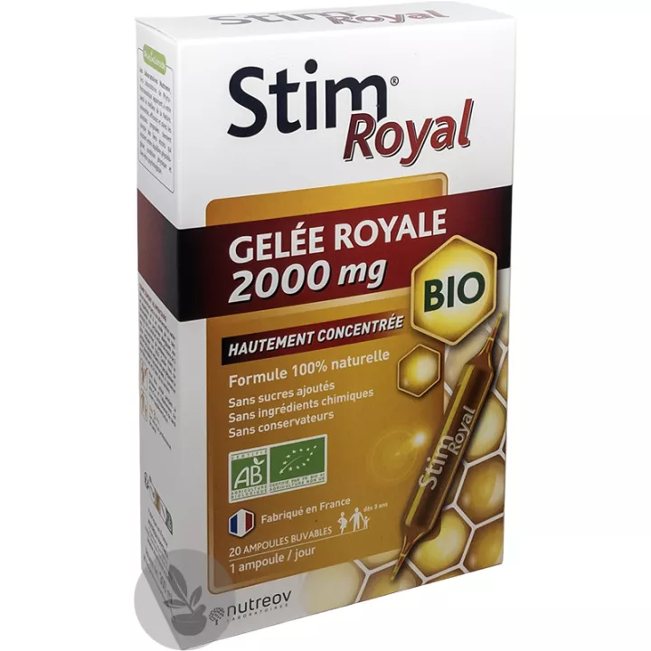 Stim Royal Gelee Royale Bio 2000 mg 20 Ampullen