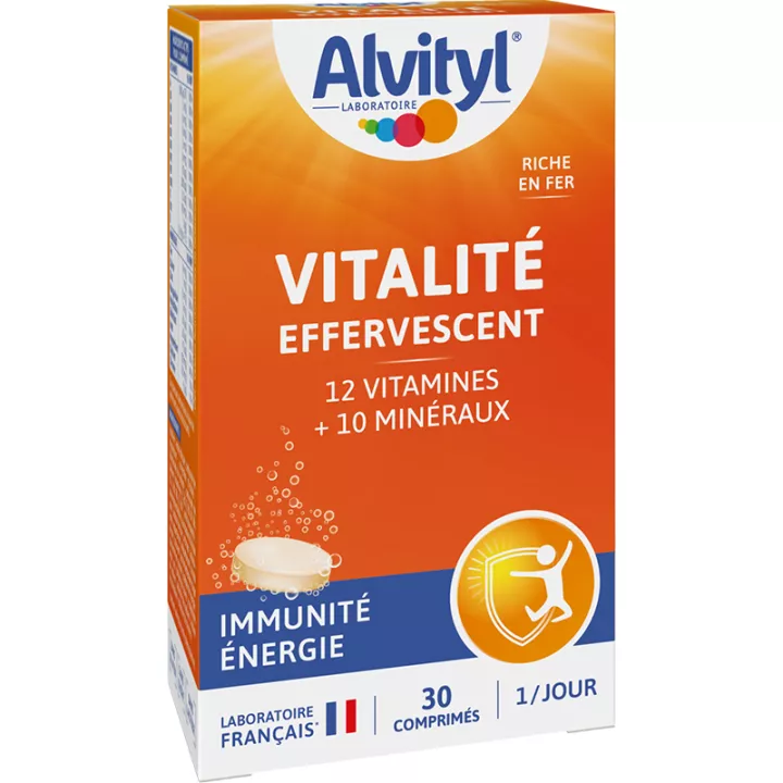 Alvityl Vitalité 12 Vitaminas 30 comprimidos efervescentes
