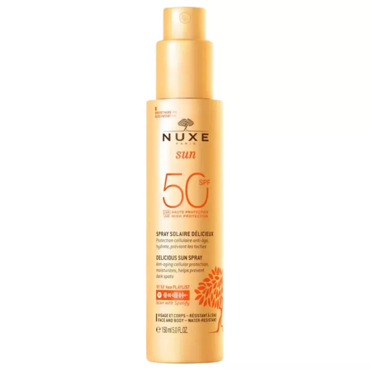 Спрей для лица и тела Nuxe Sun SPF50