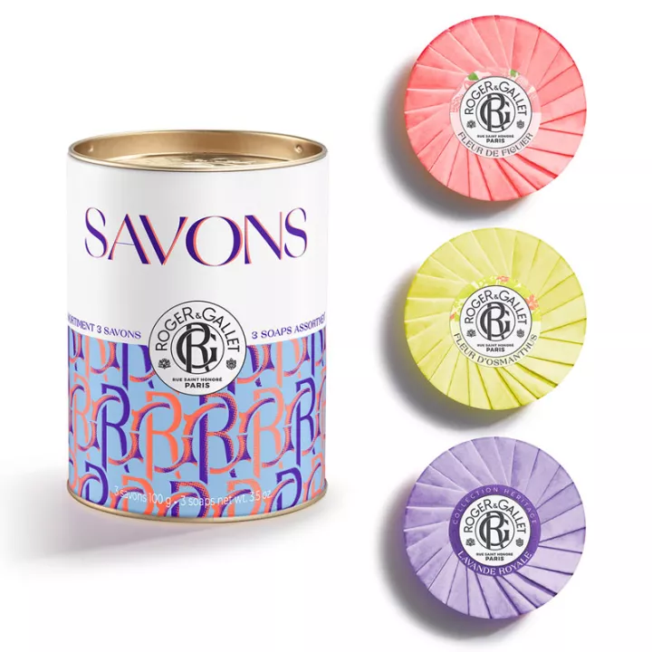 Roger&Gallet Pop Art Saponi Benefici Box 3x100 g